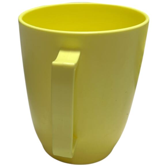 Vintage Hawkeye Yellow Divided Plates Mugs Picnic Set Burlington - Picture 6 of 16